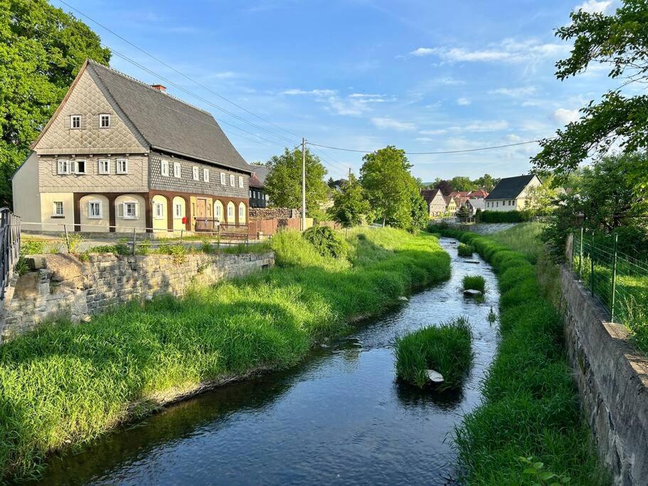 Fewo Frushi Mit Whirlpool, Infrarotsauna Großschönau Kültér fotó