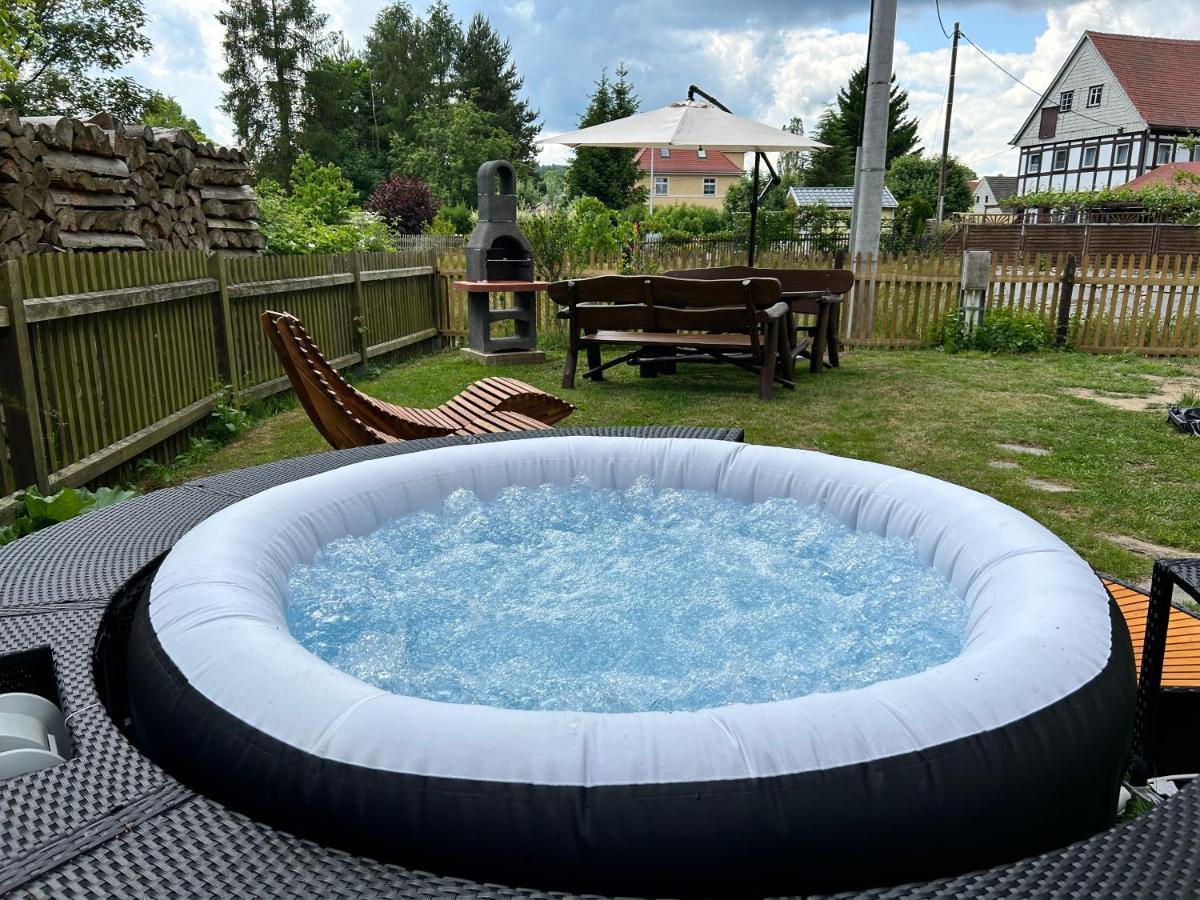 Fewo Frushi Mit Whirlpool, Infrarotsauna Großschönau Kültér fotó
